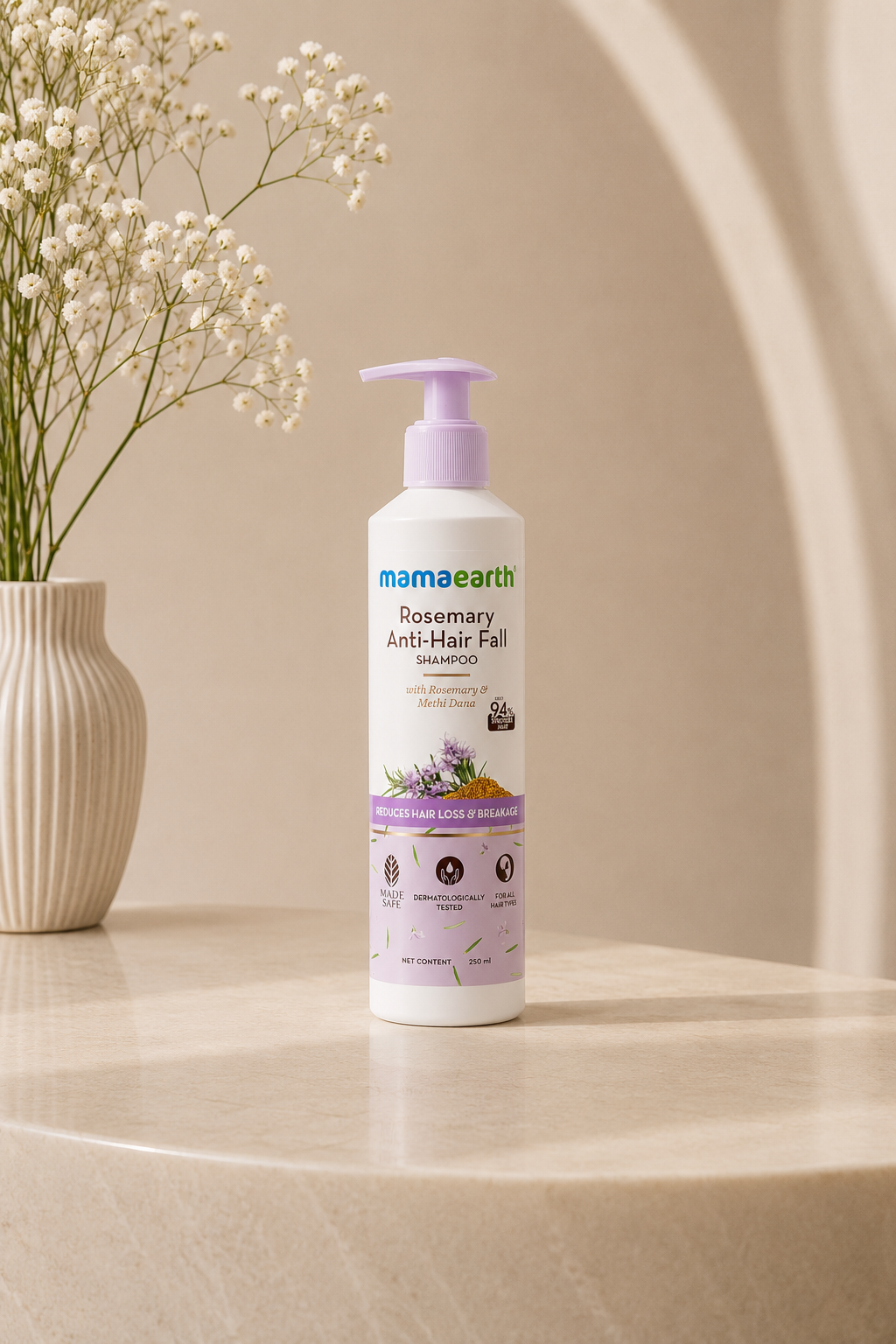 Mamaearth Rosemary Anti Hair Fall Shampoo