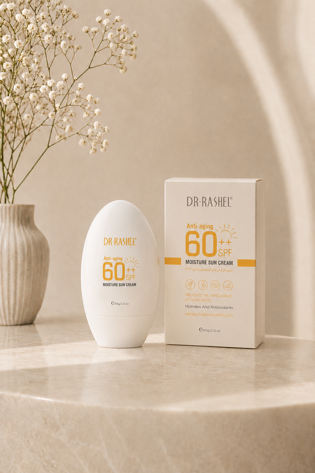Dr. Rashel Anti-Aging SPF 60++ Moisture Sun Cream