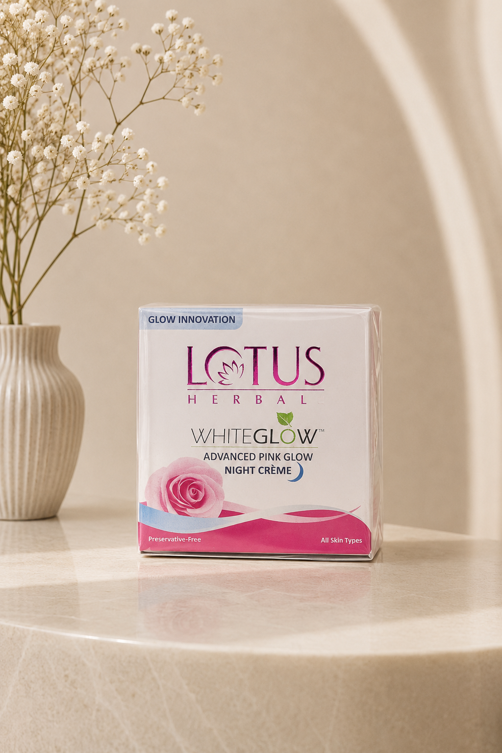 Lotus Herbals White glow Advanced Pink Glow Cream Spf 25 PA+++